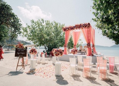 Swarnim & Sriza (Indian Wedding) | Private Beach Venue