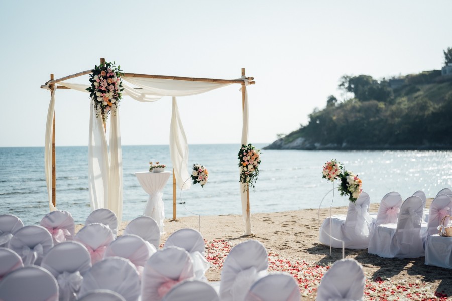 Romantic Private Beach Standard Ceremony