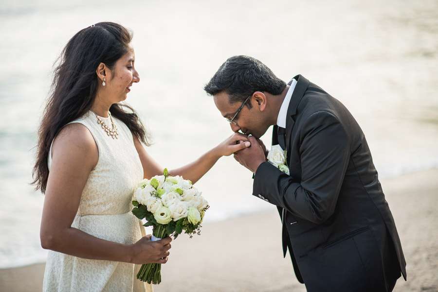 Phuket Dream Wedding Amal & Pradeepta Ceremony Beach Seaview