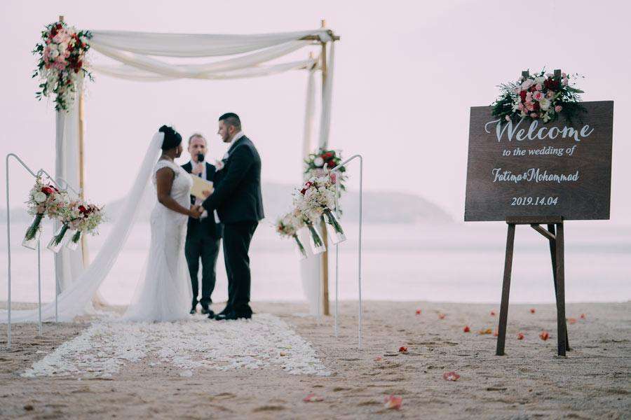 Phuket Dream Wedding Fatima & Mohammad Ceremony