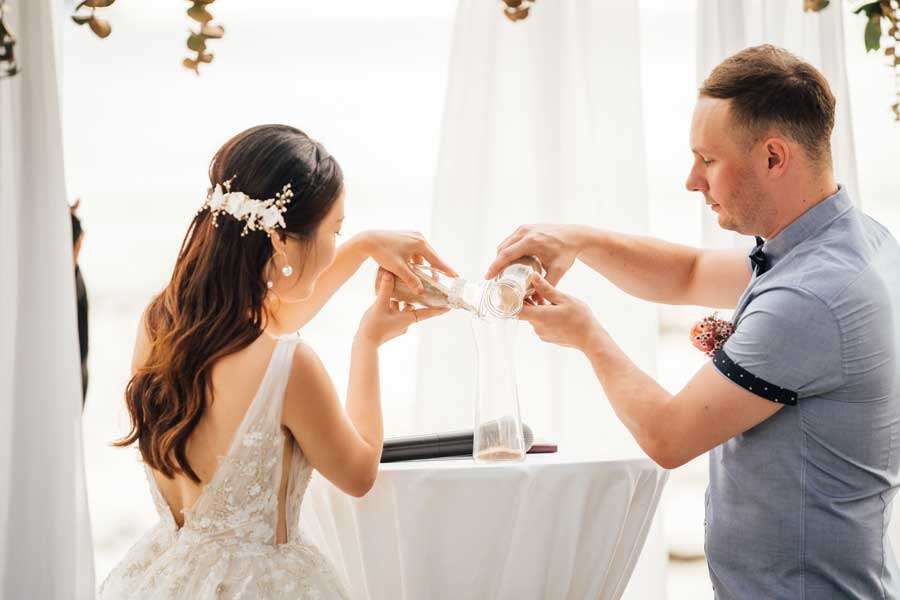 Phuket Dream Wedding Holly & Dale Sand