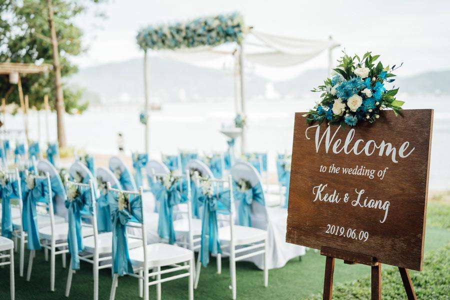 Phuket Dream Wedding Kedi & Liang Welcome And Decoration