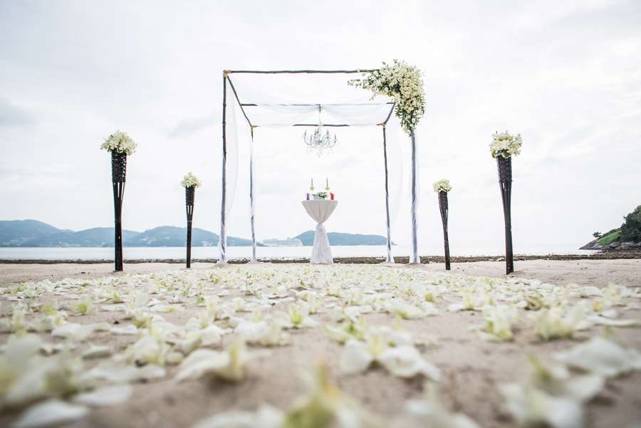 Phuket Dream Wedding Liam & Celine Ceremony Decoration