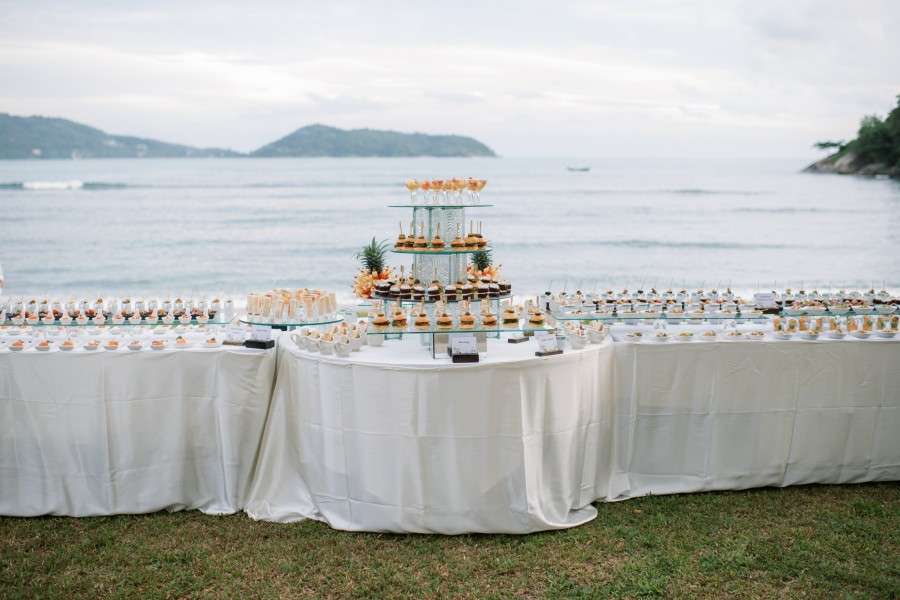Phuket Dream Wedding Lisa & Florian Buffet