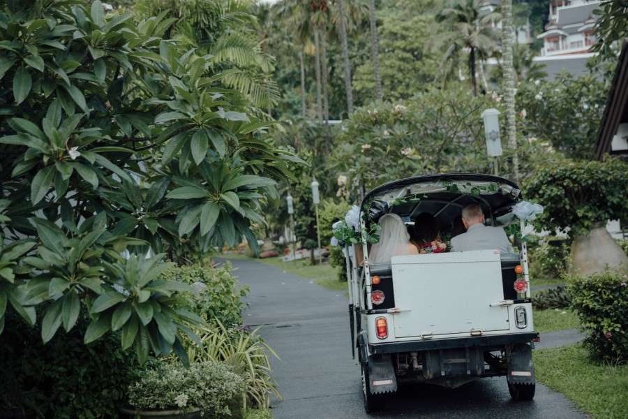 Phuket Dream Wedding Lucinda & Jessie Bride ARRIVAL