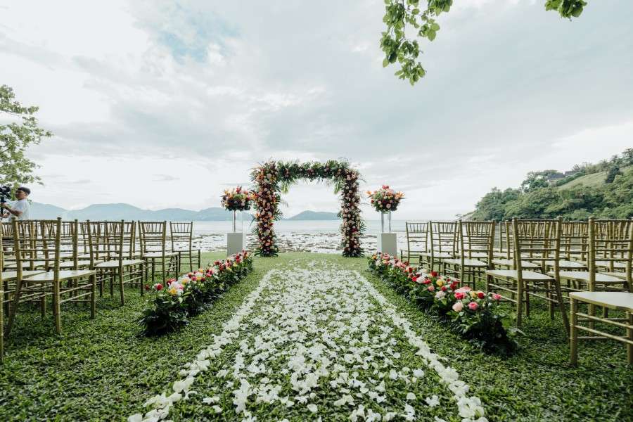 Phuket Dream Wedding Lucinda & Jessie Ceremony Decoration