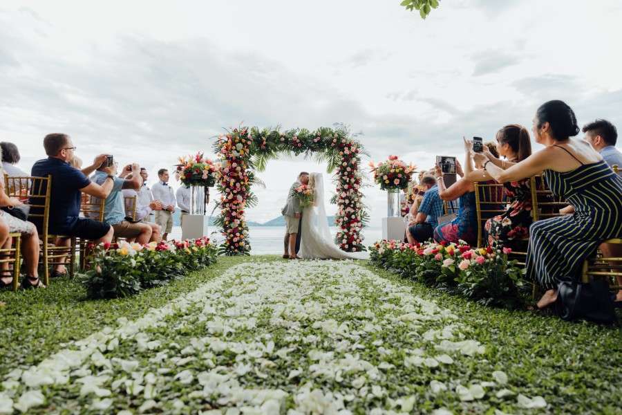 Phuket Dream Wedding Lucinda & Jessie End Of Ceremony