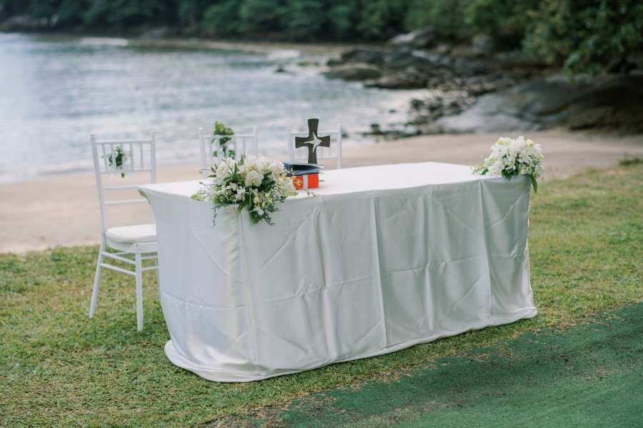 Phuket Dream Wedding Maria & Michael Table Ceremony