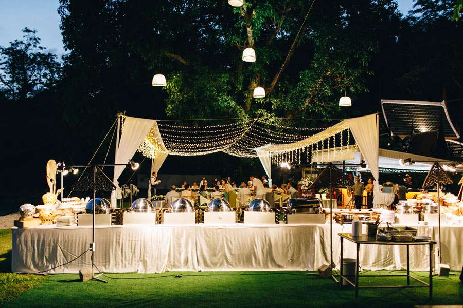 Phuket Dream Wedding Maria & Yannick Deco By Night