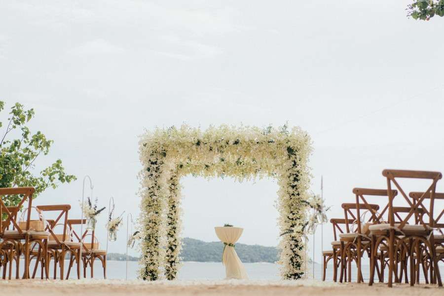Phuket Dream Wedding Natalie & Casey Ceremony Decoration 2