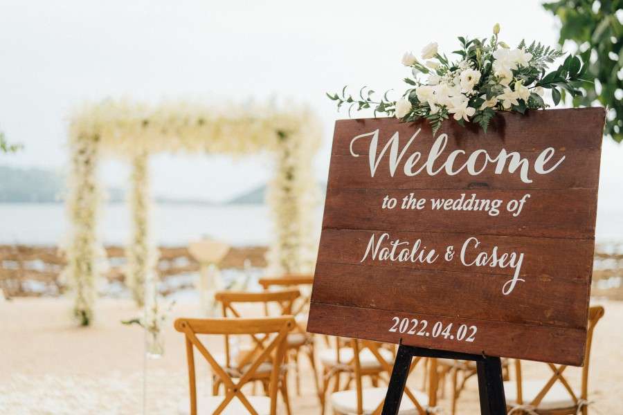 Phuket Dream Wedding Natalie & Casey Welcome