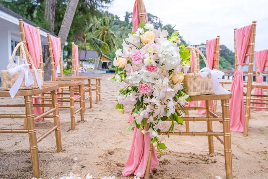 Phuket Dream Wedding Natalie & Kahei Flowers
