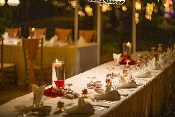 Phuket Dream Wedding Natalie & Kahei Table Diner
