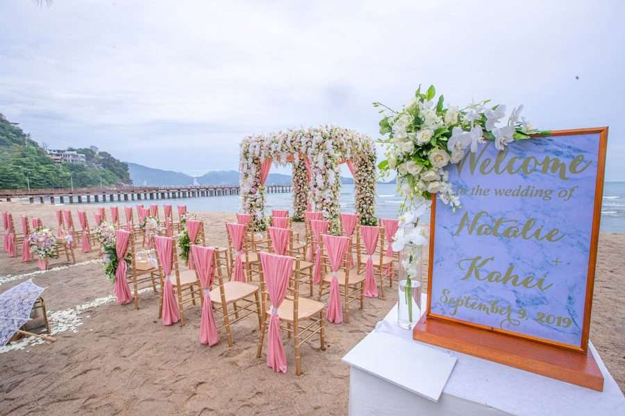 Phuket Dream Wedding Natalie & Kahei Welcome