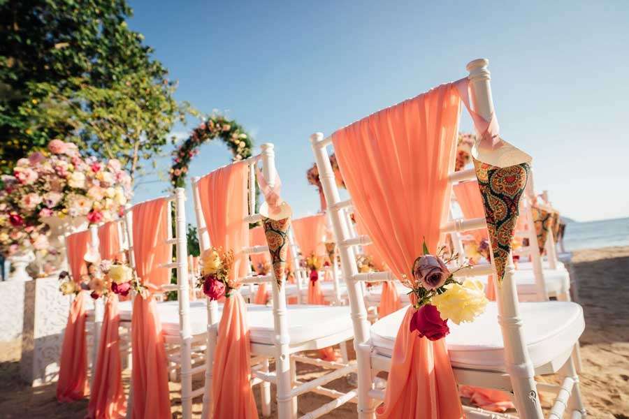Phuket Dream Wedding Pronomita & Ishan Chair