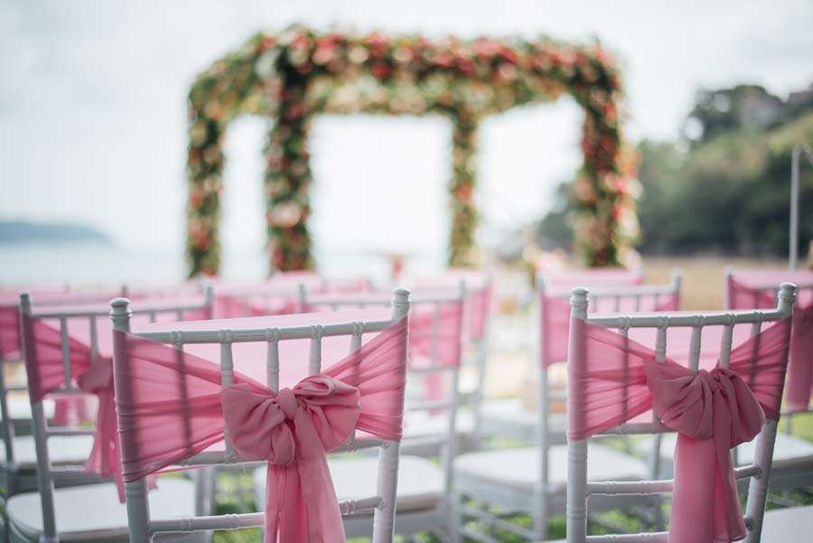 Phuket Dream Wedding Sawitri & Michael Ceremony Decoration