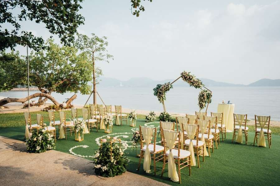 Phuket Dream Wedding Simone & Jarred Ceremony Decoration