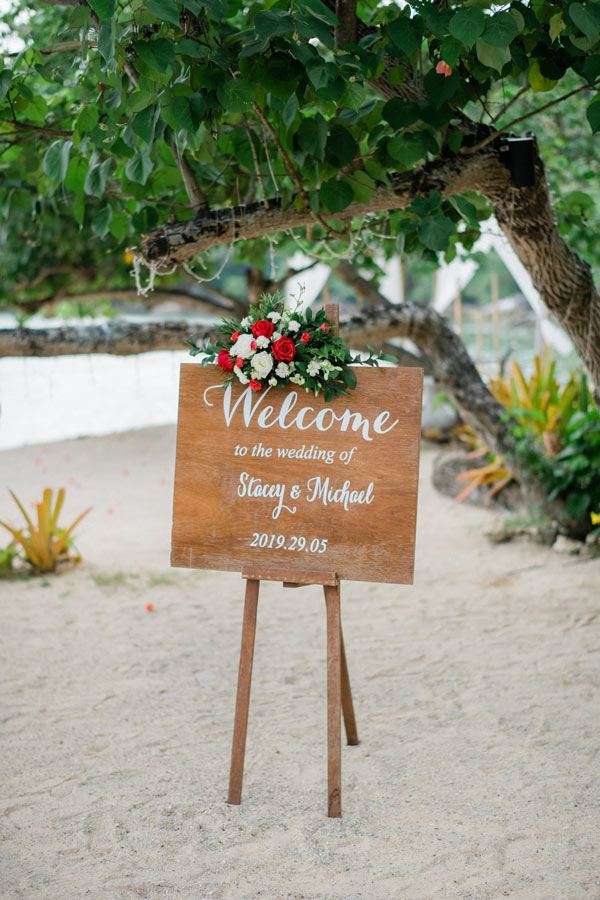 Phuket Dream Wedding Stacey & Michael Welcome