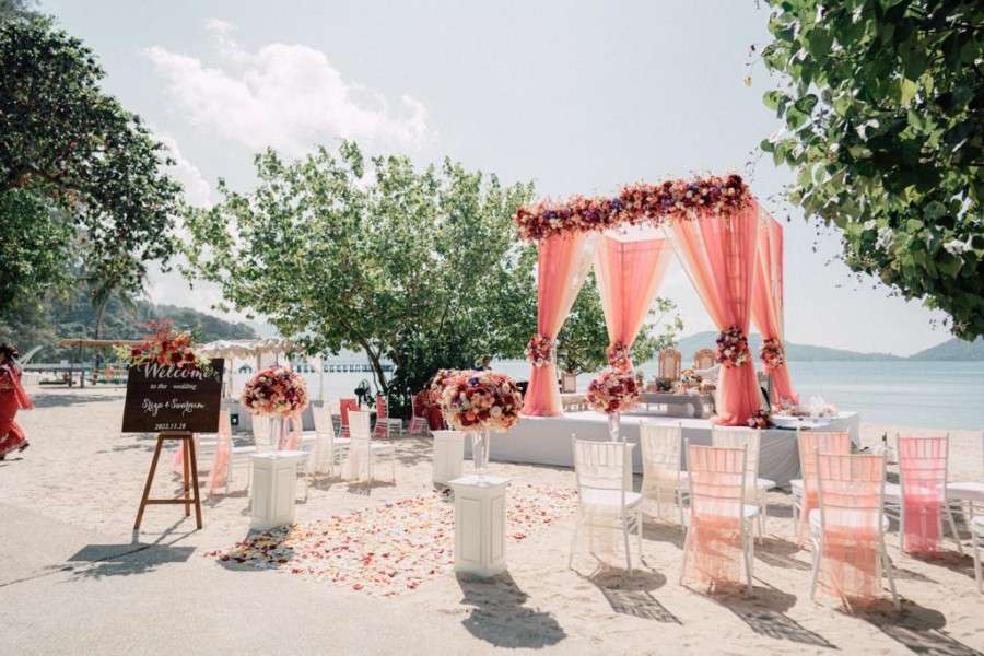 Phuket Dream Wedding Swarnim & Sriza (Indian Wedding) Ceremony Deocration