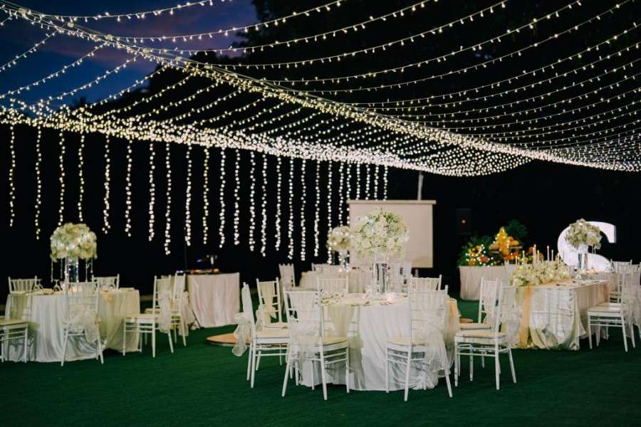 Phuket Dream Wedding Swarnim & Sriza (Indian Wedding) Decoration By Night
