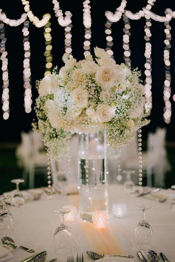Phuket Dream Wedding Swarnim & Sriza (Indian Wedding) Flowers On Table