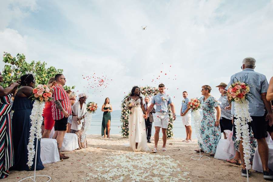 Phuket Dream Wedding Tracy & Nic 20End Of Ceremonyjpg