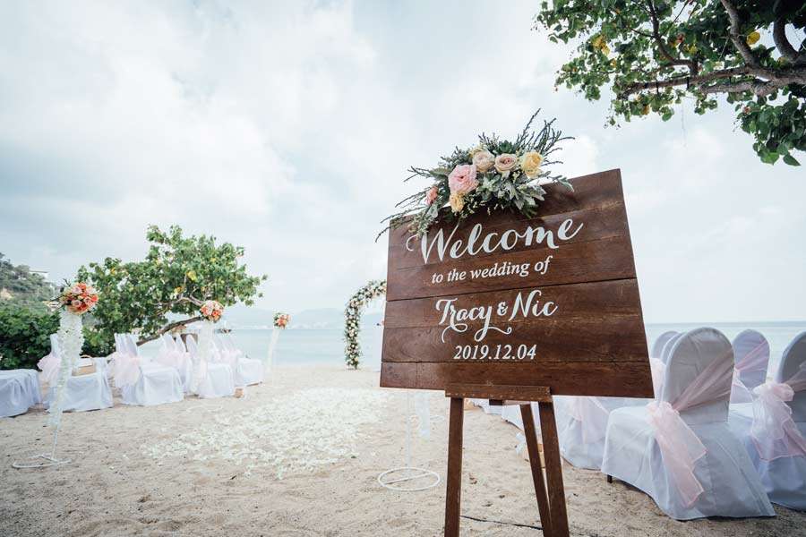 Phuket Dream Wedding Tracy & Nic Welcome