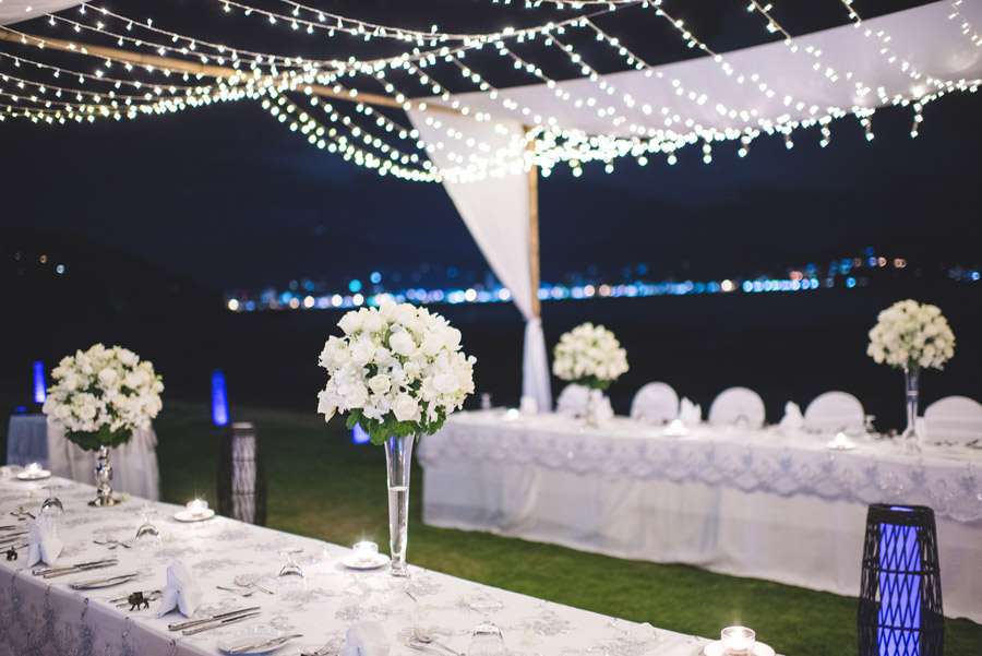 Phuket Dream Wedding Vanessa & Nathan TAble Decoration