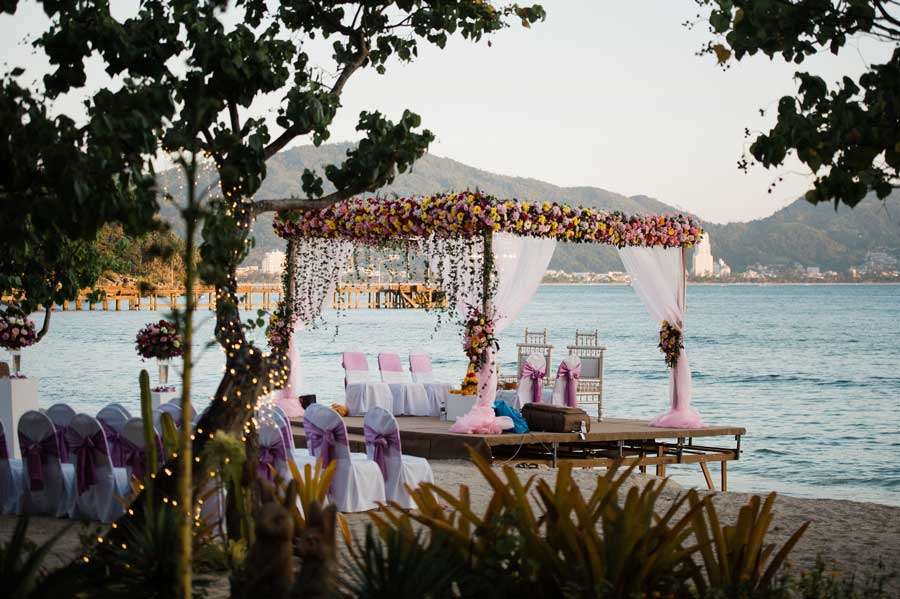 Phuket Dream Wedding Vinni & Rahul Ceremony Decoration