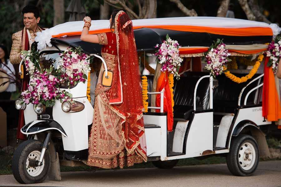 Phuket Dream Wedding Vinni & Rahul Tuktuk]