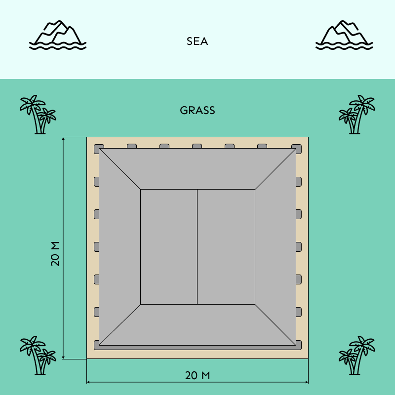 Hall Flor Plan
