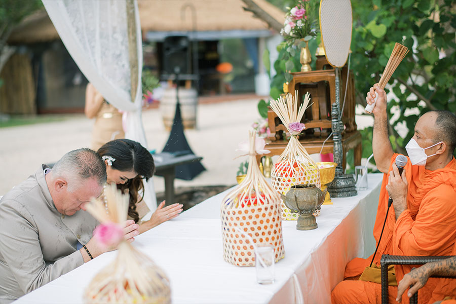 Extra Services Monk Blessing Phuket Dream Wedding Services Ceremon Enchantment
